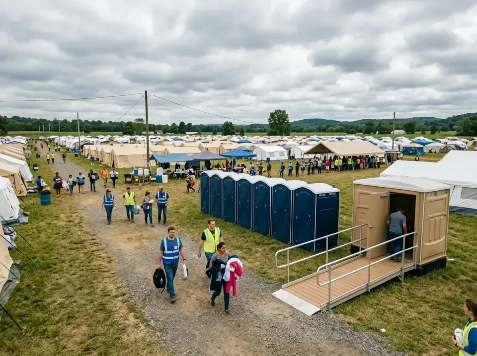 disaster-relief-camp-restrooms-010 — frequently asked questions, Dumpster & Portable Bathrooms Rental in McConnelsville, OH